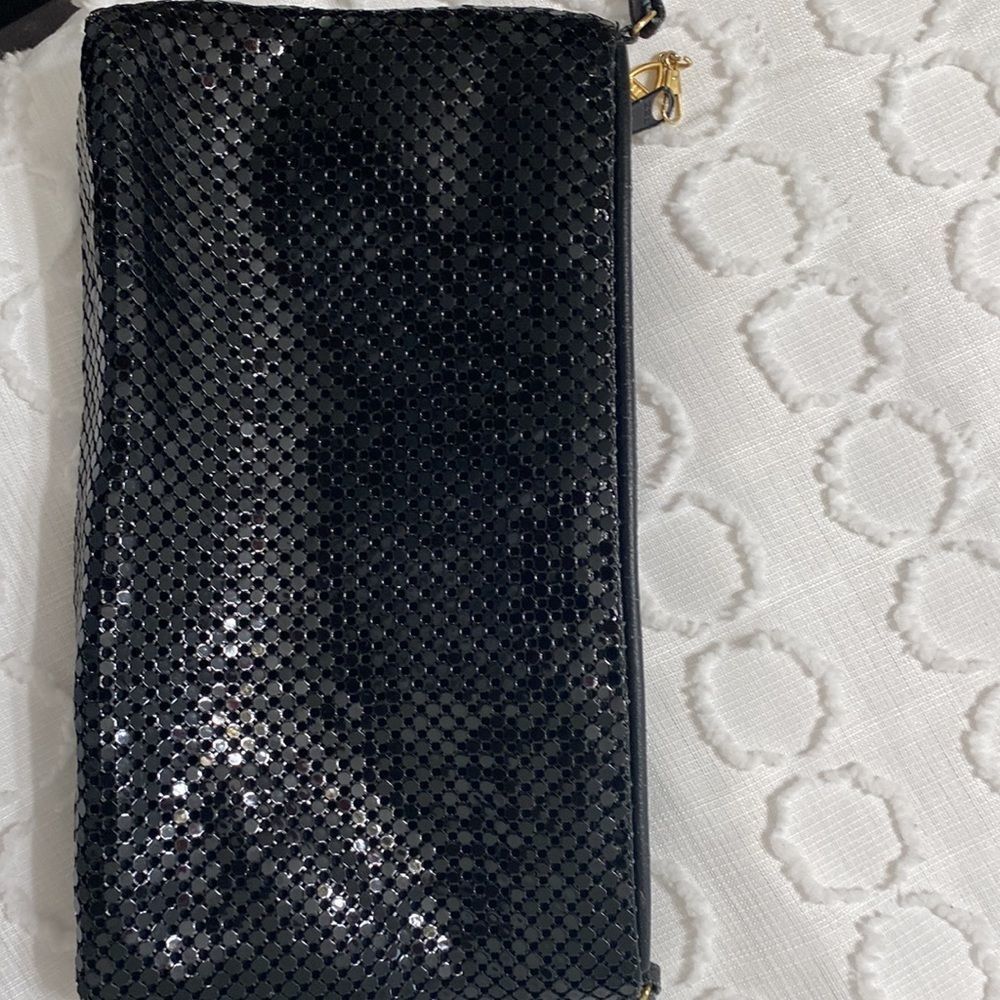 Used Black sequin purse